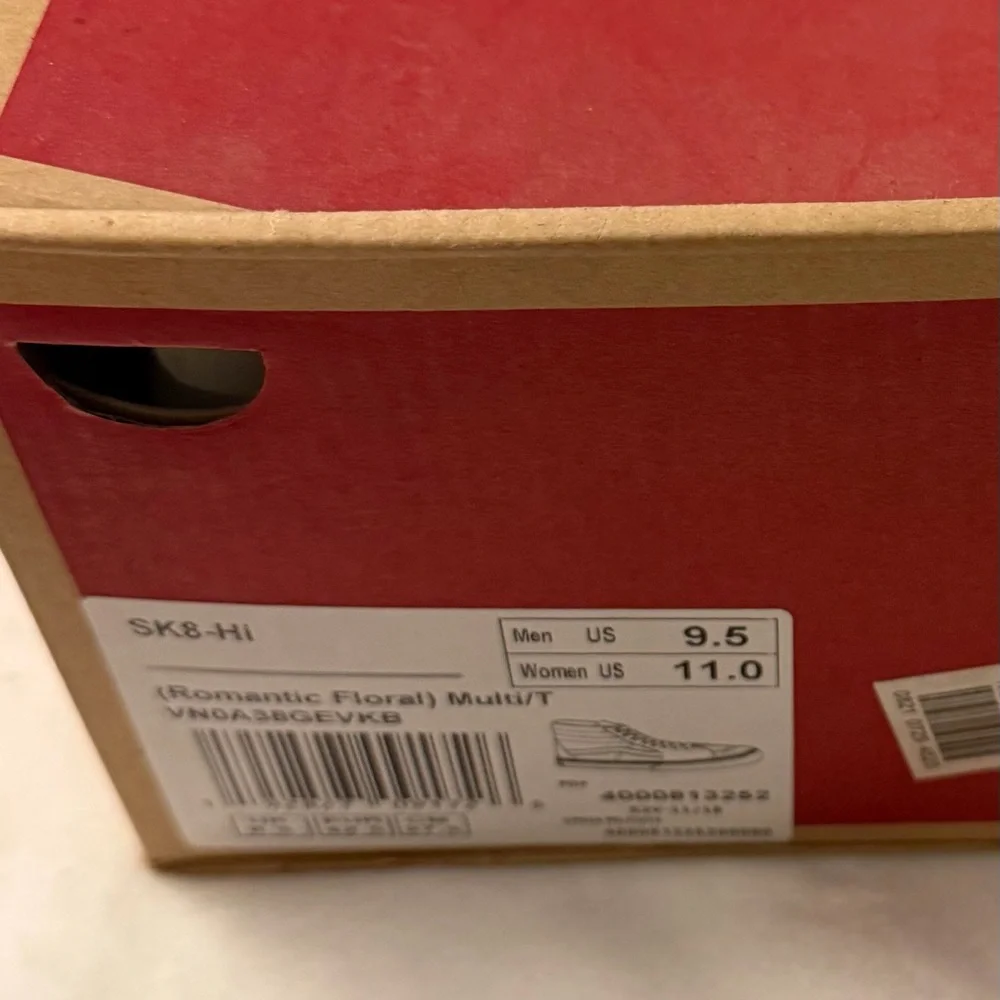 Vans Floral & Black High-Top Sneakers - Picture 5 of 5